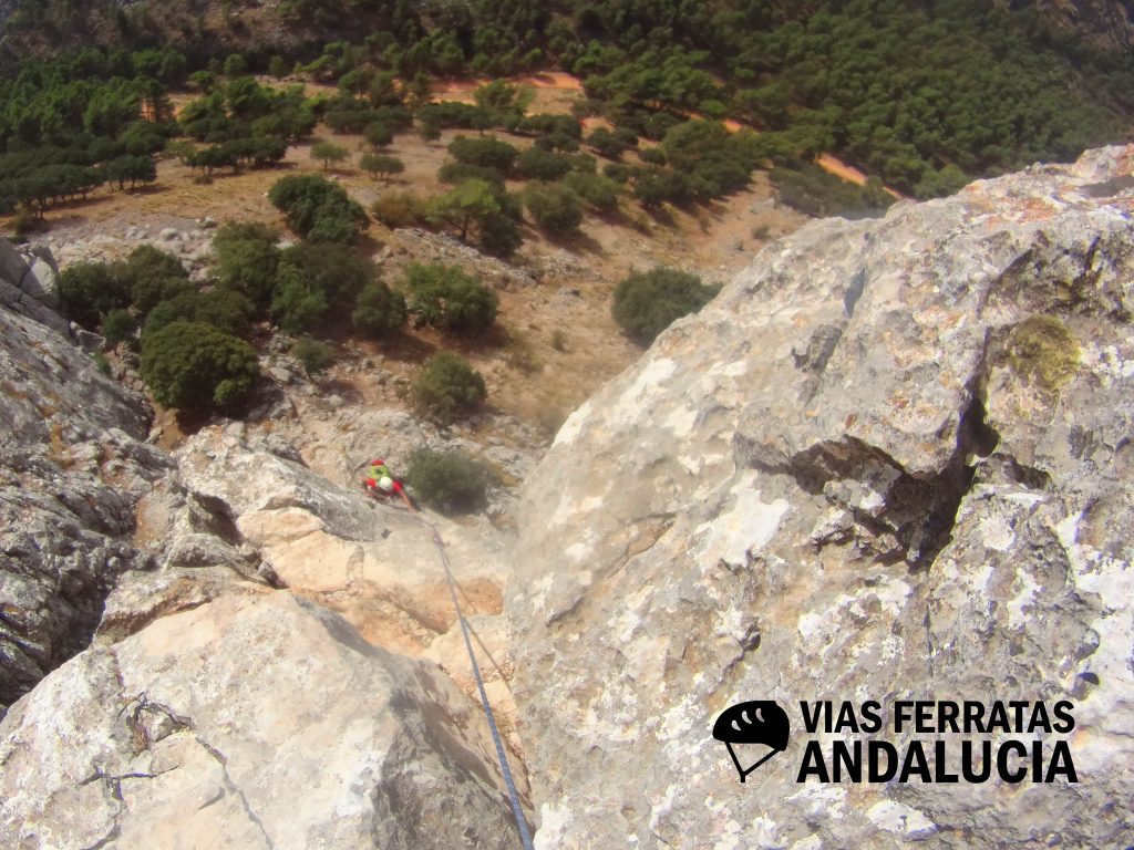 escalada villanueva trabuco Via cordata malaga