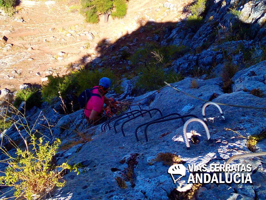 inicio via ferrata zafarraya