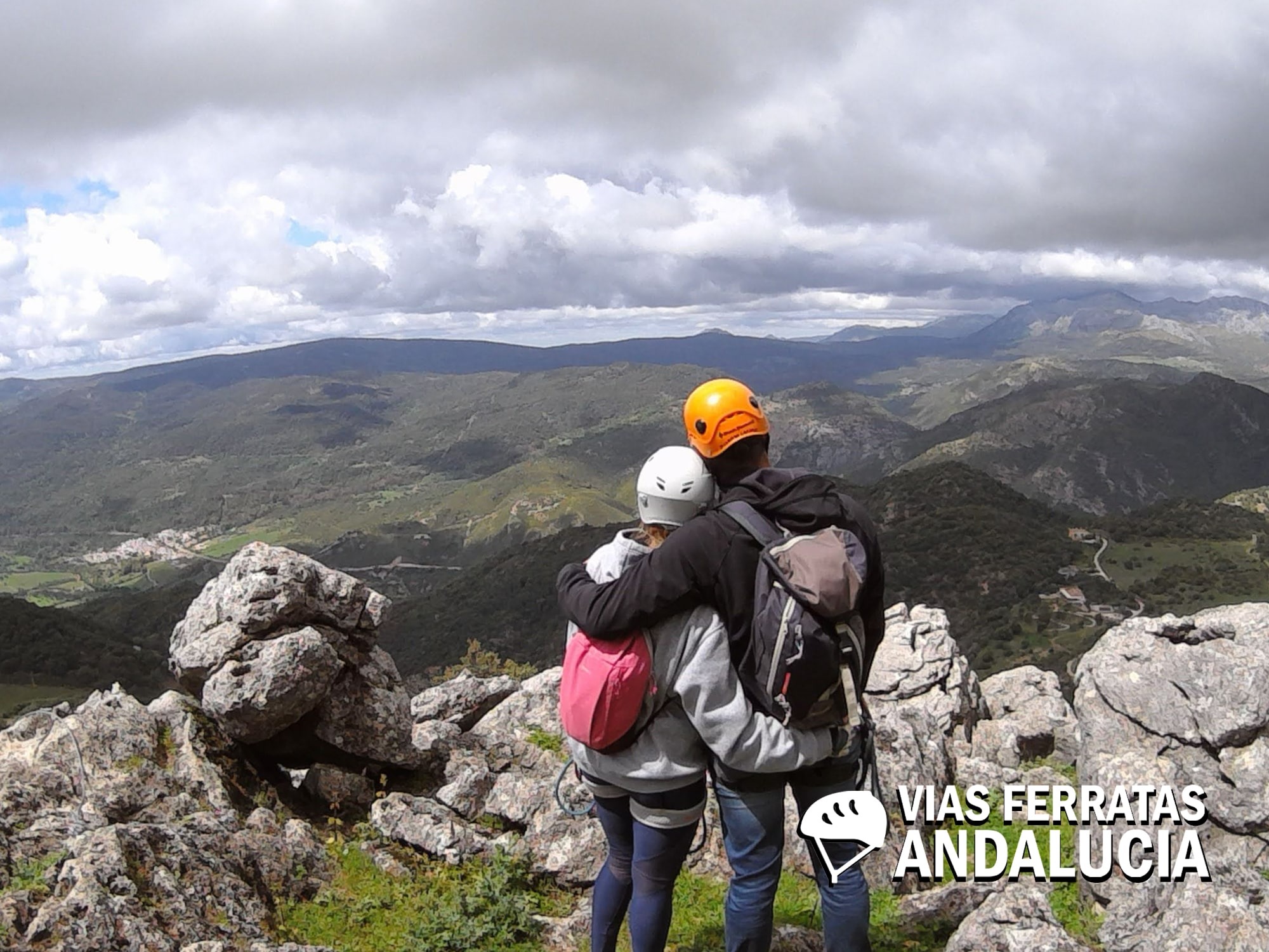 Vistas de la vuelta  de la Vía Ferrata Hacho de Gaucín